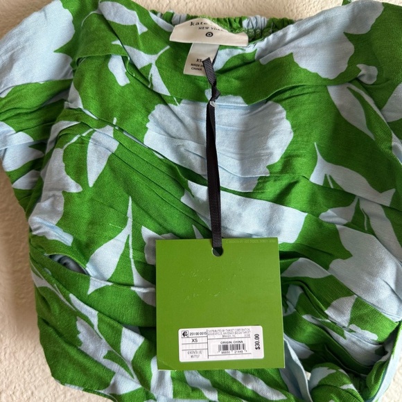 Women's Classic Rose Linen Ruched Linen Tank Top Kate Spade NY x Target - Picture 6 of 16